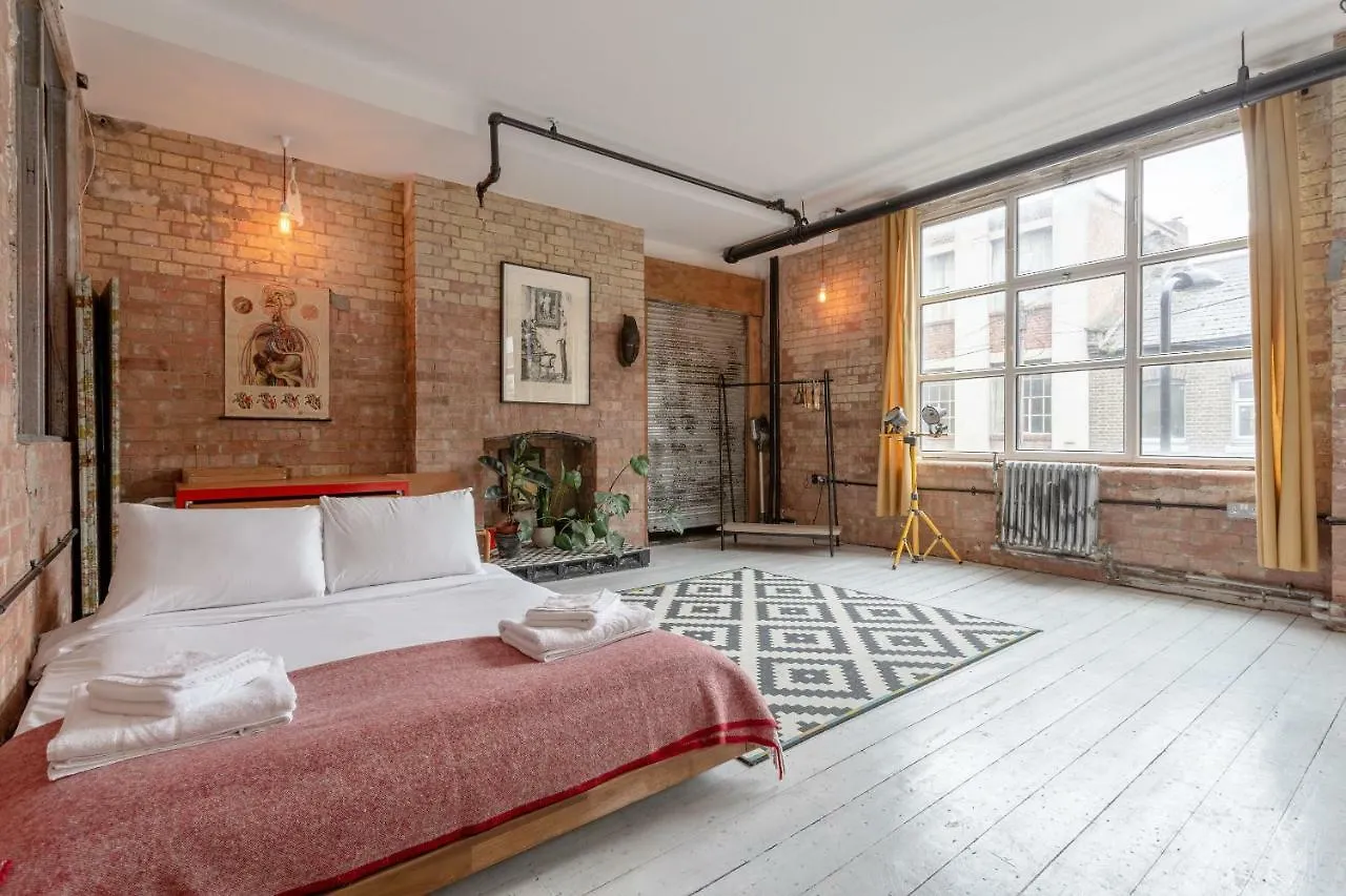شقة لندن  في Industrial Open Plan Studio In Hackney